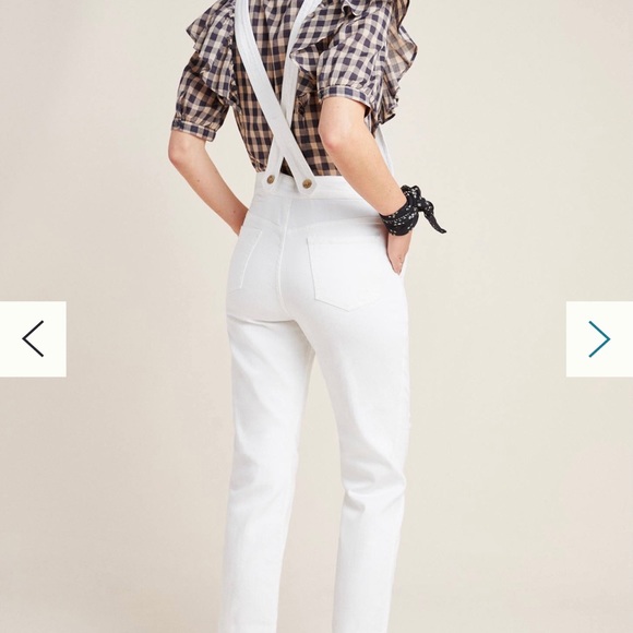 Pilcro and the Letterpress distressed overall - Picture 3 of 6